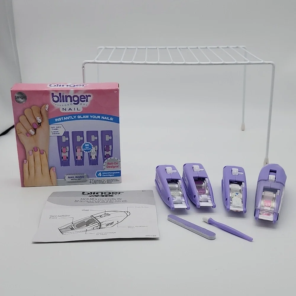 Blinger Nail Wand & Refill Pack 7 Piece Set